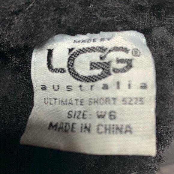 UGG Ultimate Boots Black Women Size 6 - Picture 9 of 9